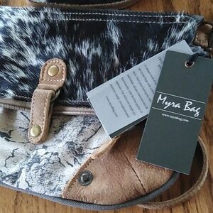 Myra Cowhide Leather Crossbody Bag - NWT